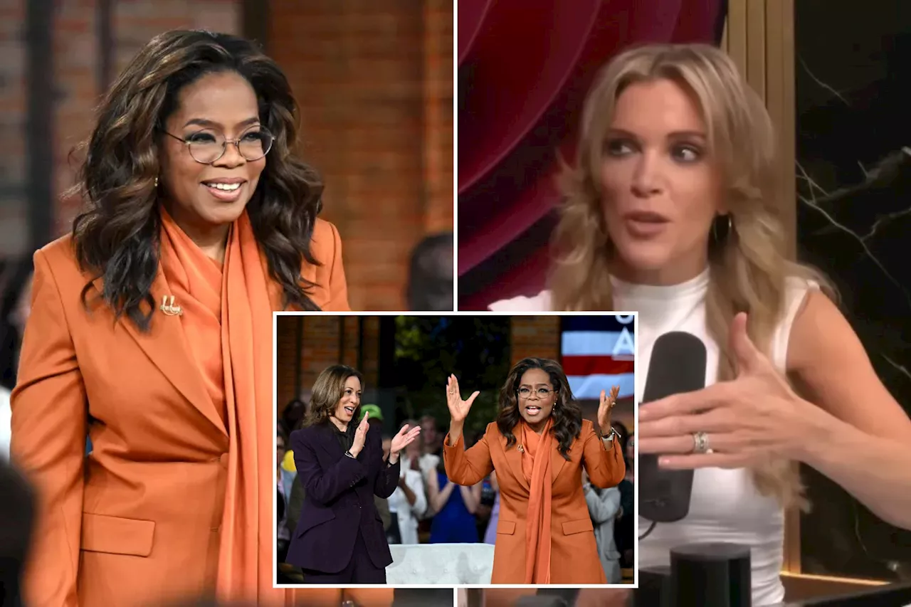 Megyn Kelly slams 'thin Ozempic' Oprah Winfrey over Kamala Harris town hall: 'I miss fat Oprah'