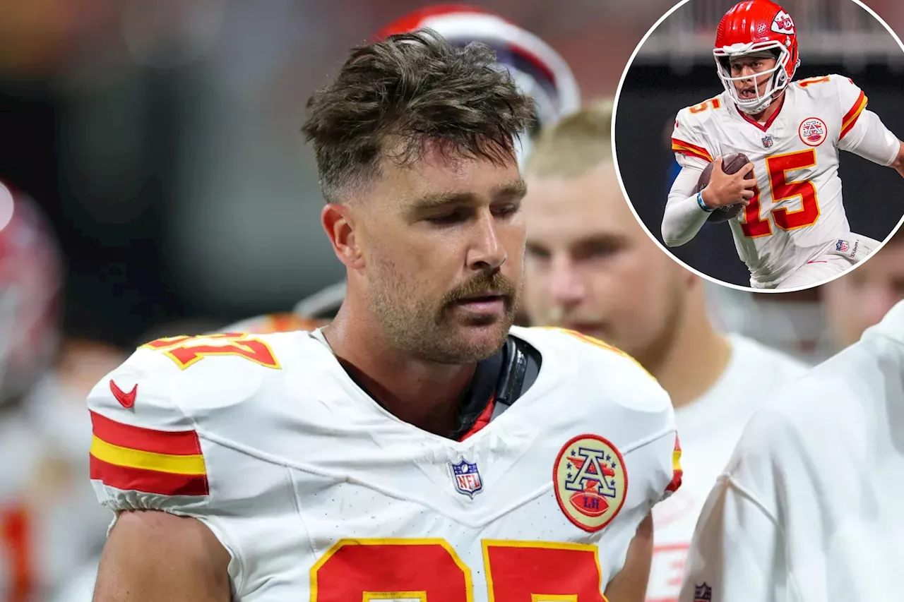 Patrick Mahomes explains why Travis Kelce has had such a small role in Chiefs' offense