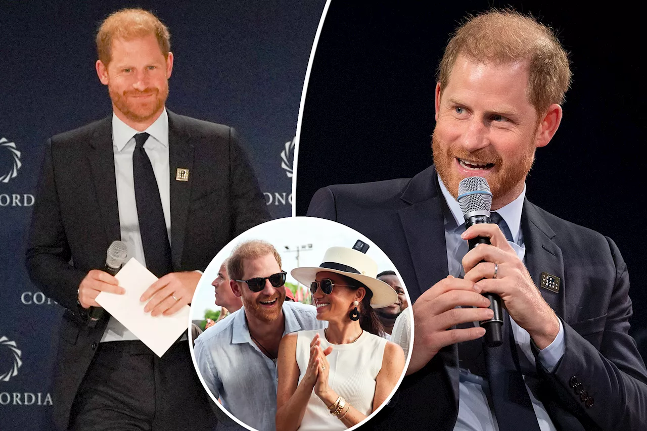 Prince Harry recalls mom lived through 'compassion' while presenting The Diana Award at another solo event without Meghan Markle