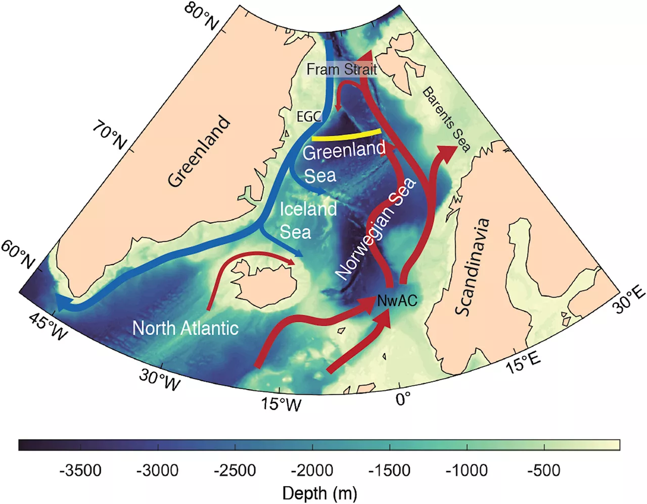 Evaluating Changes In Dissolved Inorganic Carbon In The Greenland Sea