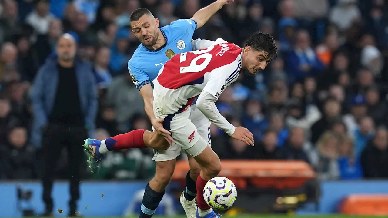 Arsenal: Timber et Havertz n’ont réussi aucune passe contre Manchester City