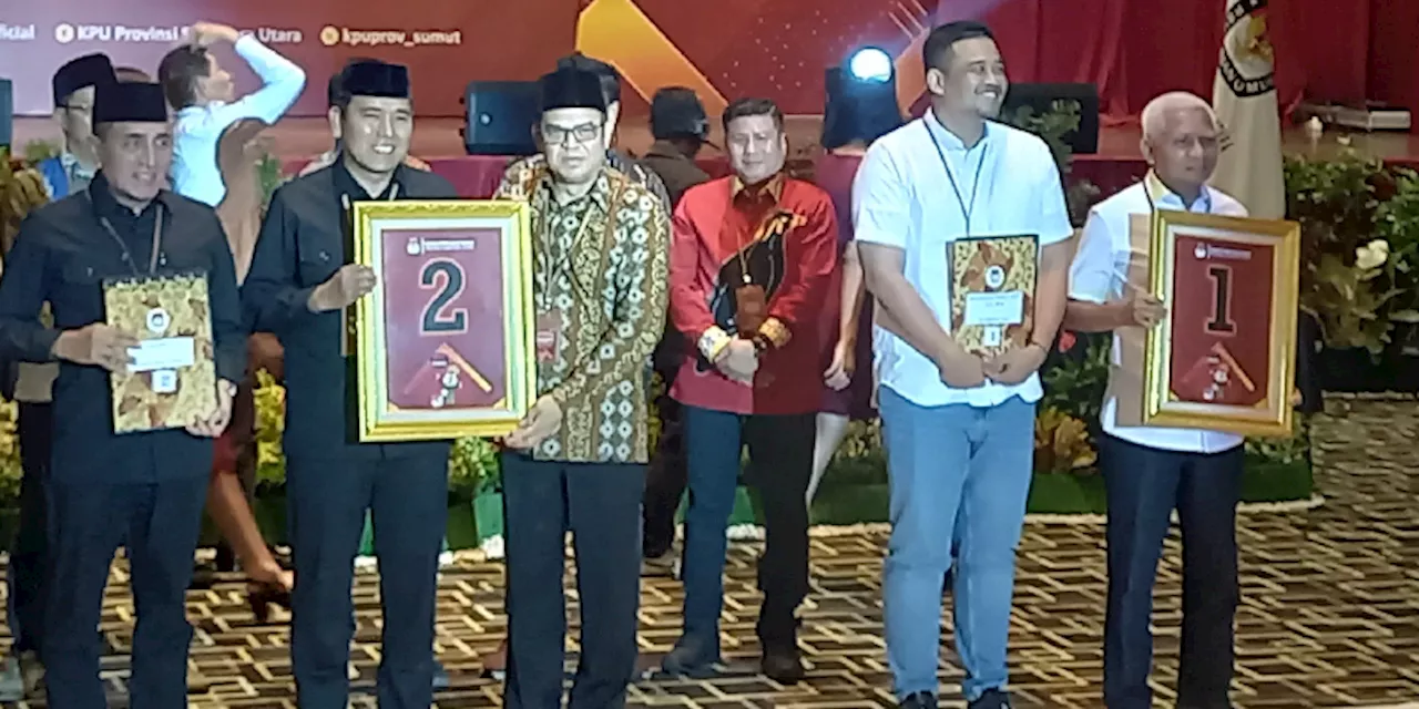 Edy Rahmayadi-Hasan Nomor 1, Bobby Nasution-Surya Nomor 2