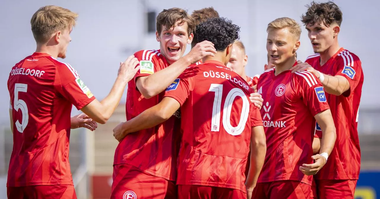 Fortuna Düsseldorf: U23 feiert ganz wichtigen 2:0-Sieg beim FC Gütersloh