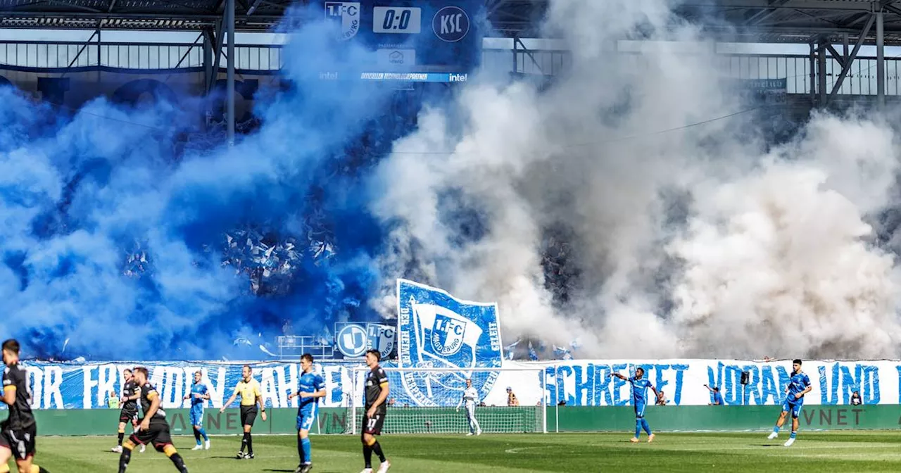 Fußball: Choreo erntet Kritik - Fragwürdiges FCM-Banner beschäftigt den DFB