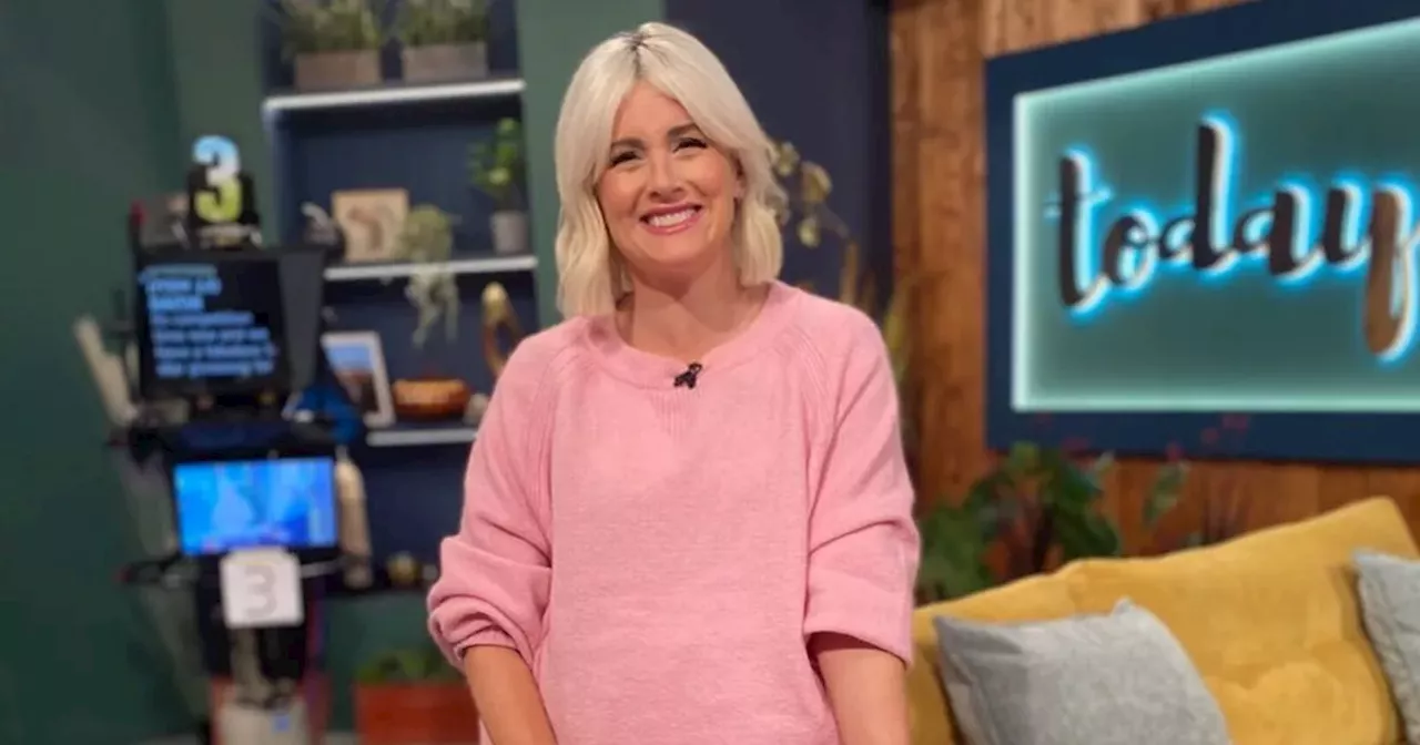 Sinead Kennedy returns to screens after maternity leave