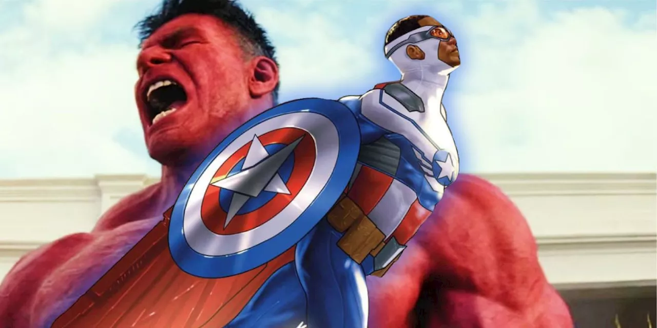 Captain America vs Red Hulk Gives Marvel Fans Their Definitive Fight Ahead of Their MCU Rivalry