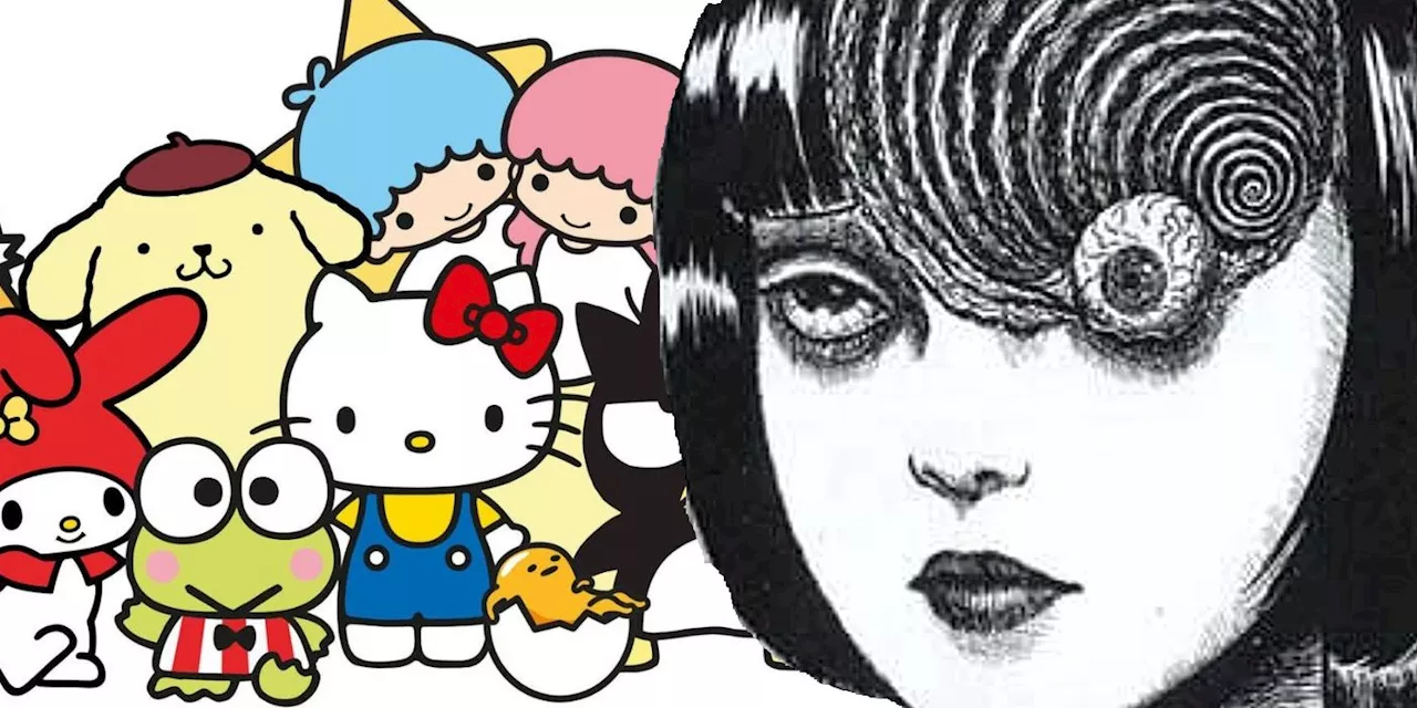 Hello Kitty Gets a Handful Of Junji Ito Redesigns In Horrifically Cute New Art