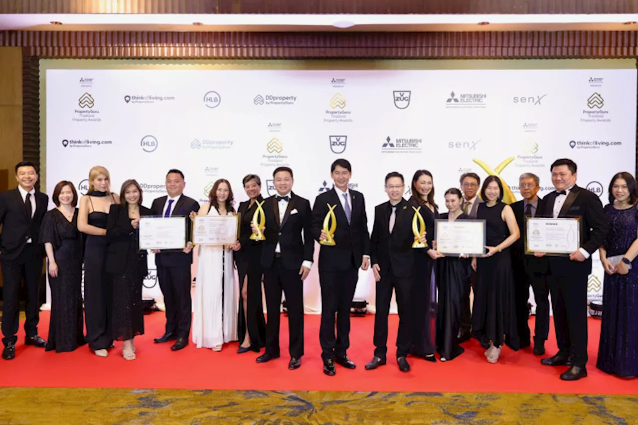 “พฤกษา” สตรองต่อเนื่อง คว้าเพิ่มอีก 4 รางวัลคุณภาพ จาก PropertyGuru Thailand Property Awards 2024