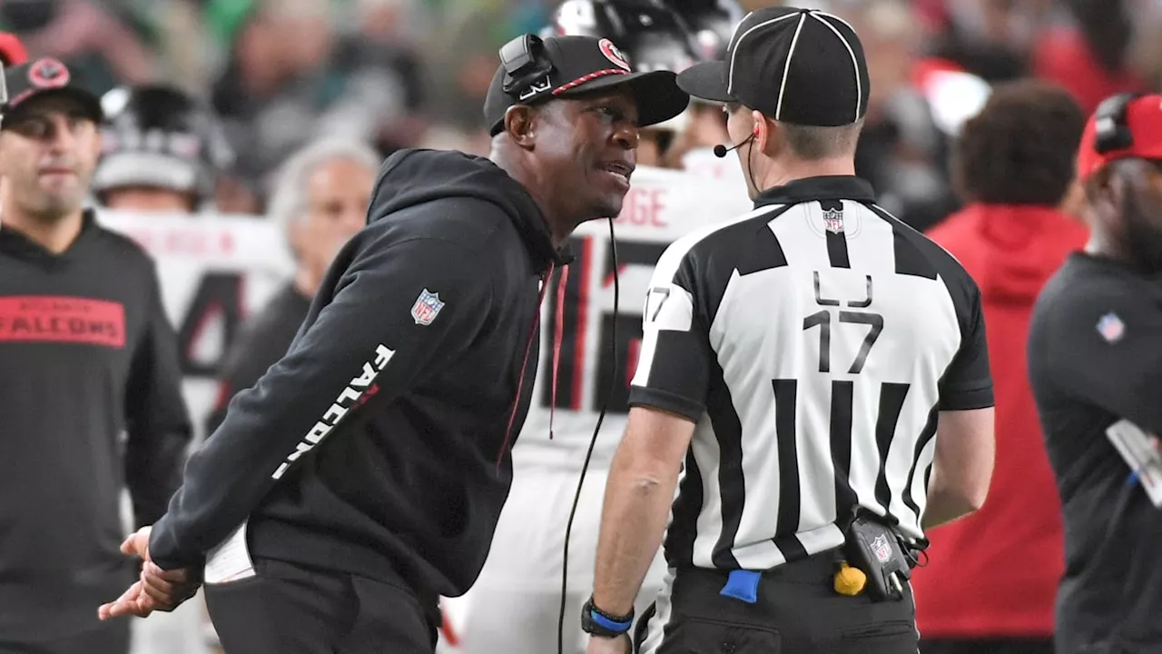 'I Like My Money': Atlanta Falcons Coach Talks No-Call in Loss vs. Kansas City Chiefs