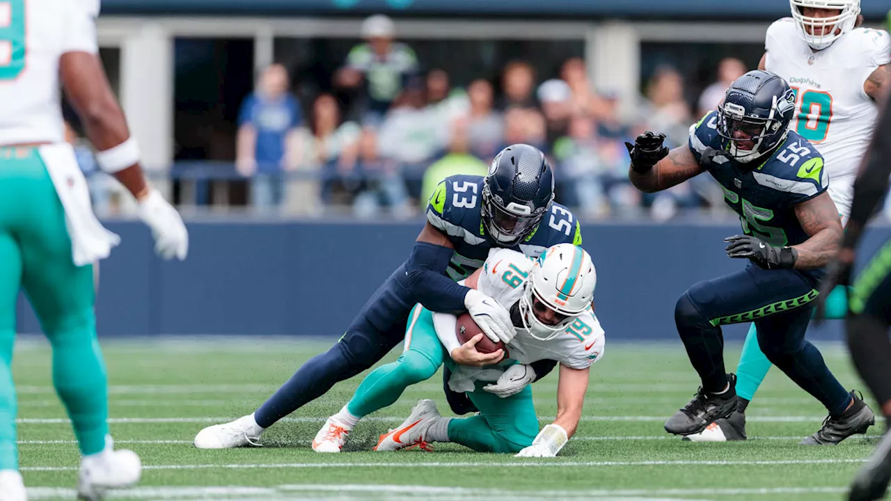 Miami Dolphins Lose to the Seattle Seahawks, 24-3