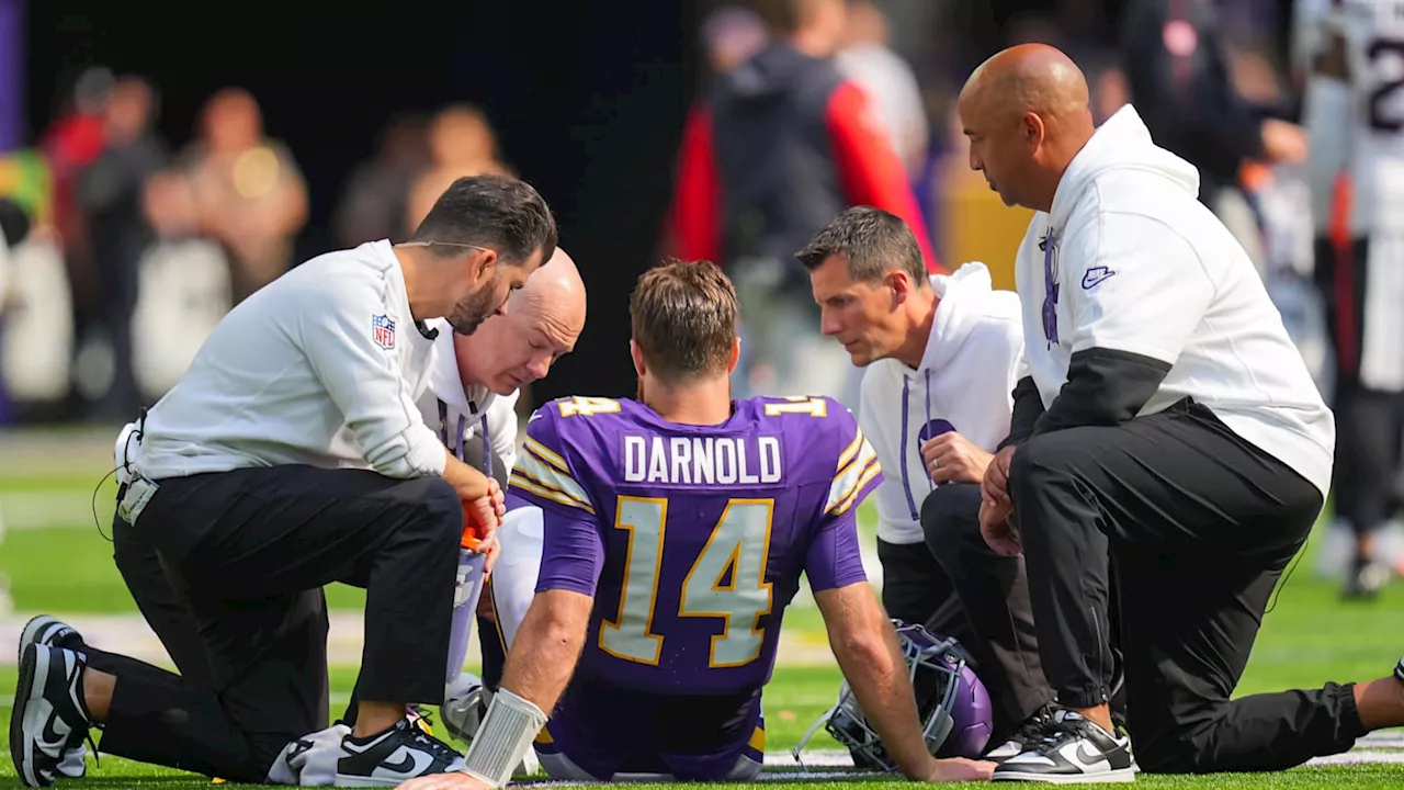 MRI results on Sam Darnold's knee loom large for Vikings on Monday