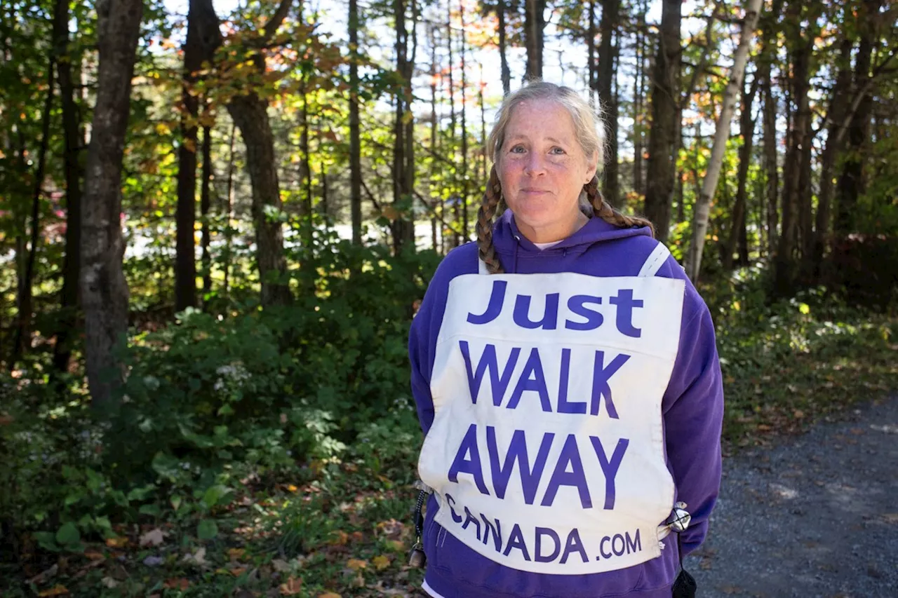 Lori is raising awareness about intimate partner violence, one step at a time