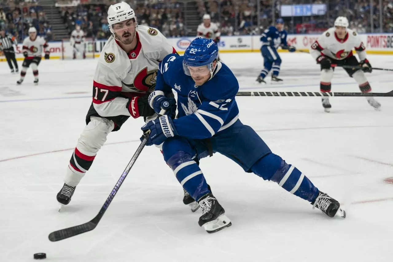 Yakemchuk scores in OT as Senators trip Leafs 6-5