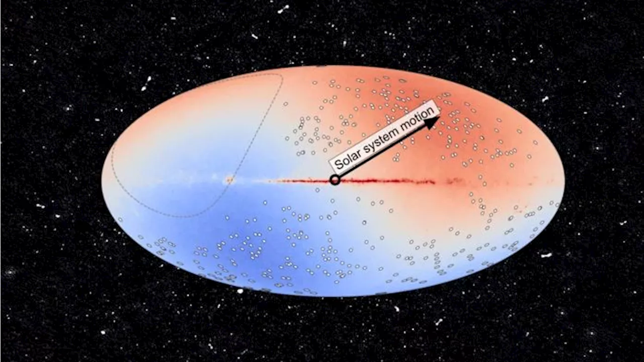Massive radio survey reveals our universe's structure at the largest scales