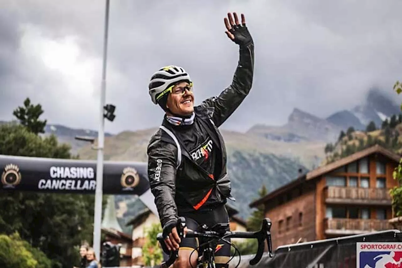 Zermatt: Domi Aegerter jagt Radstar Fabian Cancellara