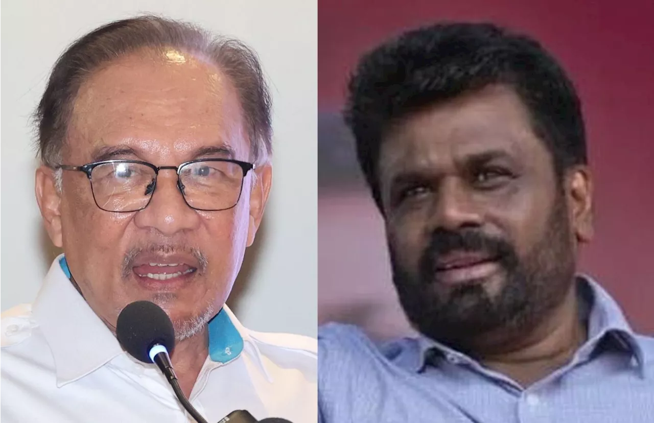 Anwar congratulates Sri Lanka's new President, reaffirms commitment to bilateral ties