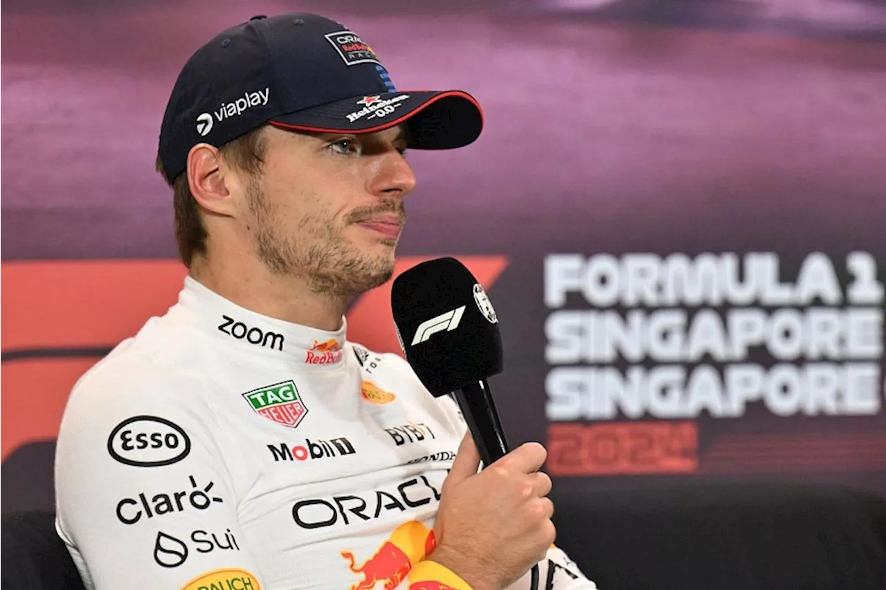 Max Verstappen says swearing penalty could hasten his F1 exit