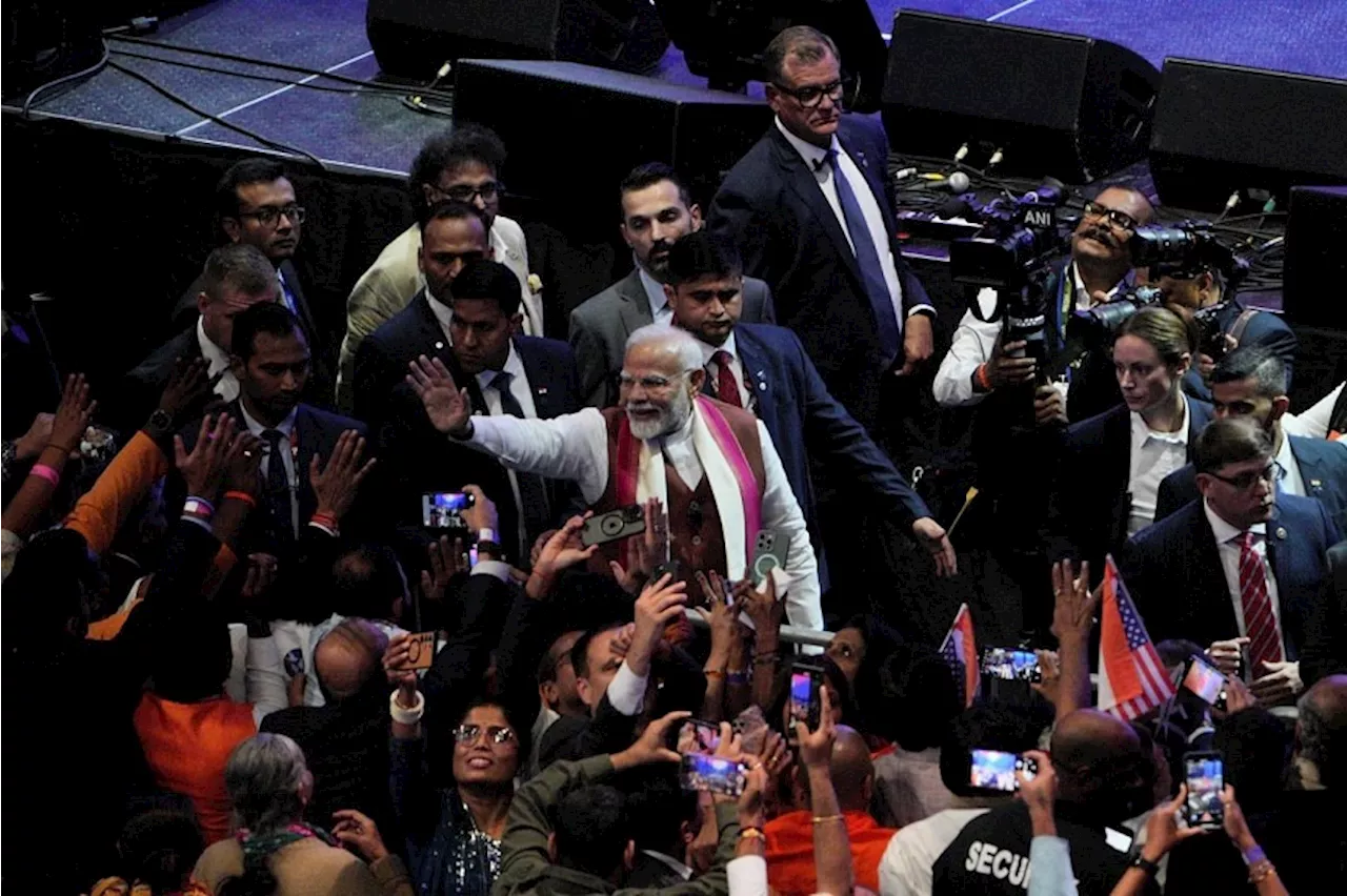 Modi rallies Indian Americans, lauds diaspora ahead of US election