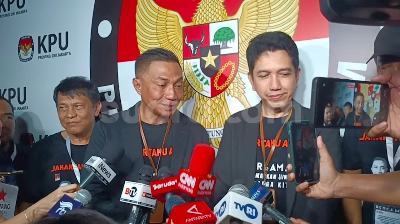 Ternyata Ini Arti Tulisan 'Jakartaku Aman' Berwarna Oranye di Baju Dharma-Kun