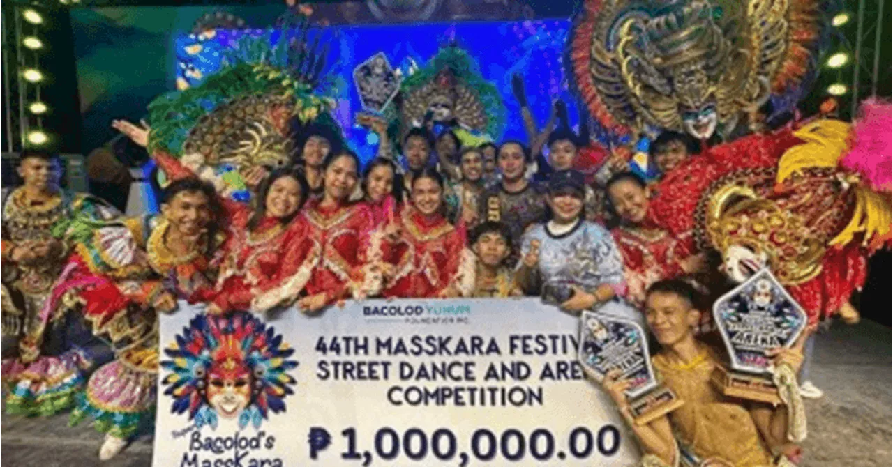 7 villages to vie for P1-M top prize in MassKara street dance tilt