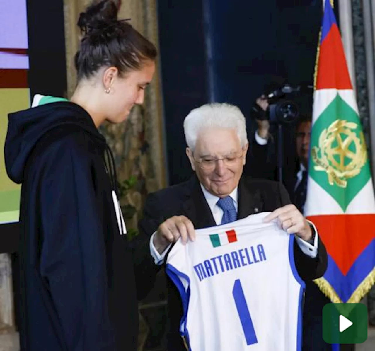 Al Quirinale da Mattarella tutti gli atleti azzurri di Parigi 2024