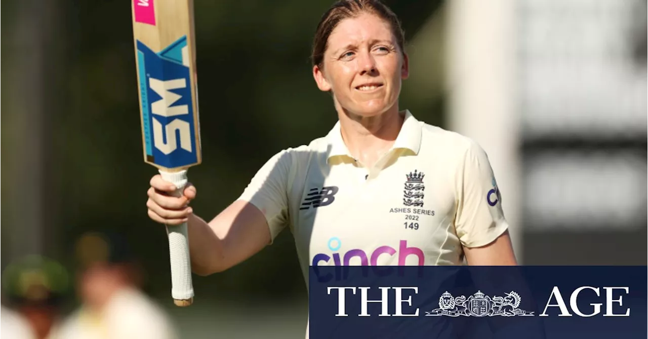 England’s women cricket captain fined for blackface