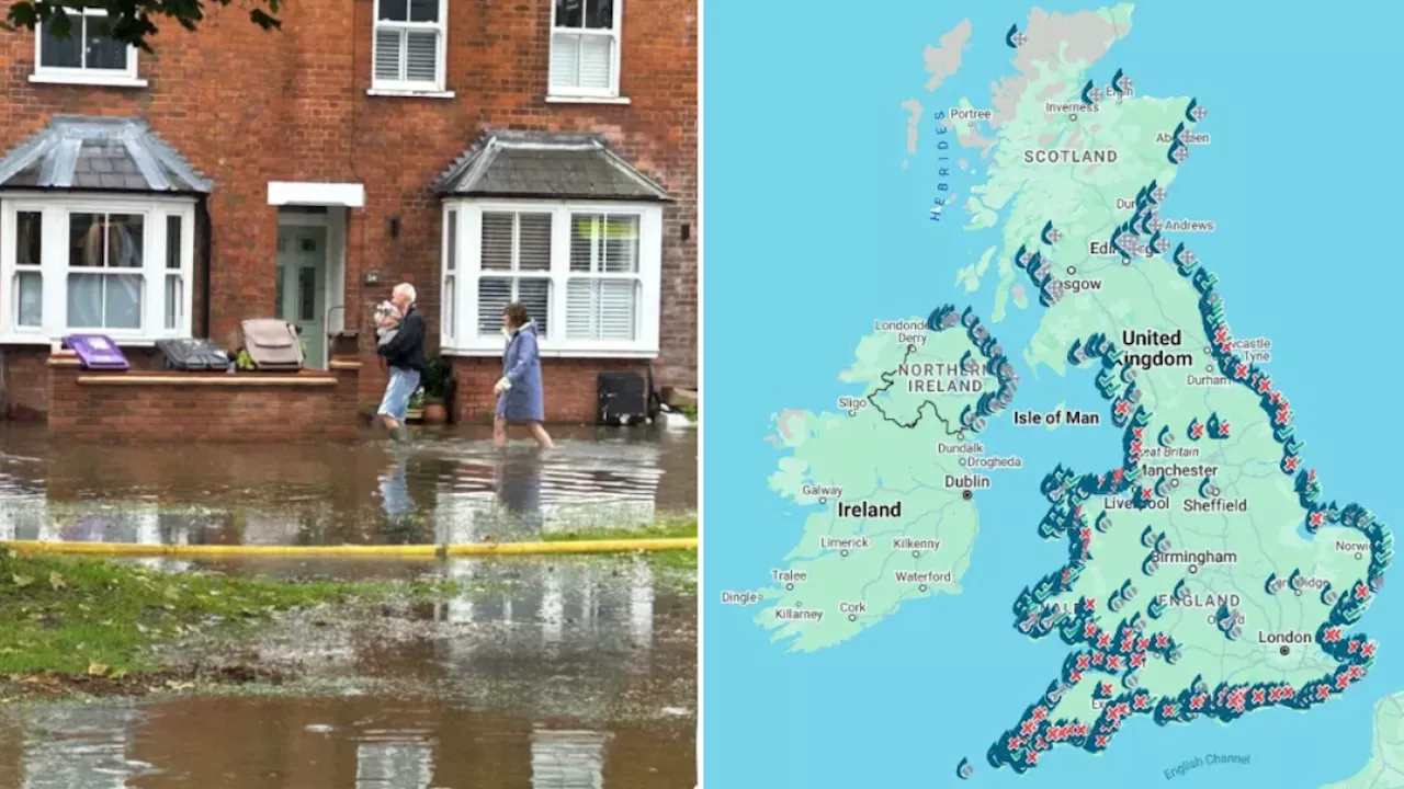 Hundreds Of Sewage Discharges Reported Across England And Wales Amid Heavy Rainfall