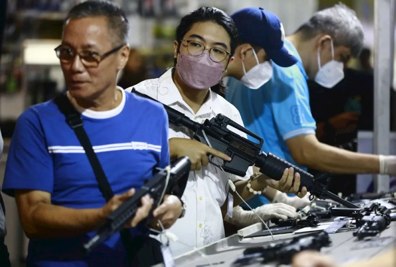 Firearms surrendered in Maguindanao