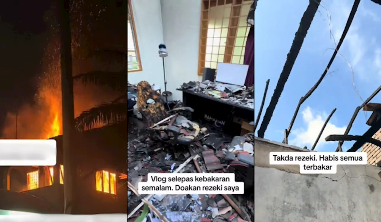 [Video] Rumah Influencer Hangus Terbakar Gara-gara Powerbank Meletup