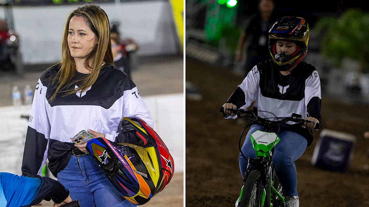 'Teen Mom' Jenelle Evans Takes Her Kids To Motocross Show in Las Vegas