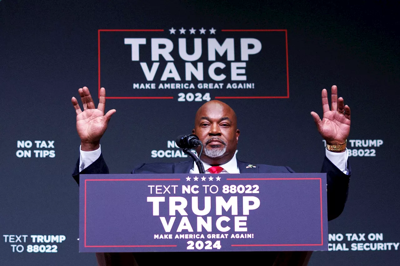 Trump Refuses to Talk About Mark Robinson at North Carolina Weekend Rally