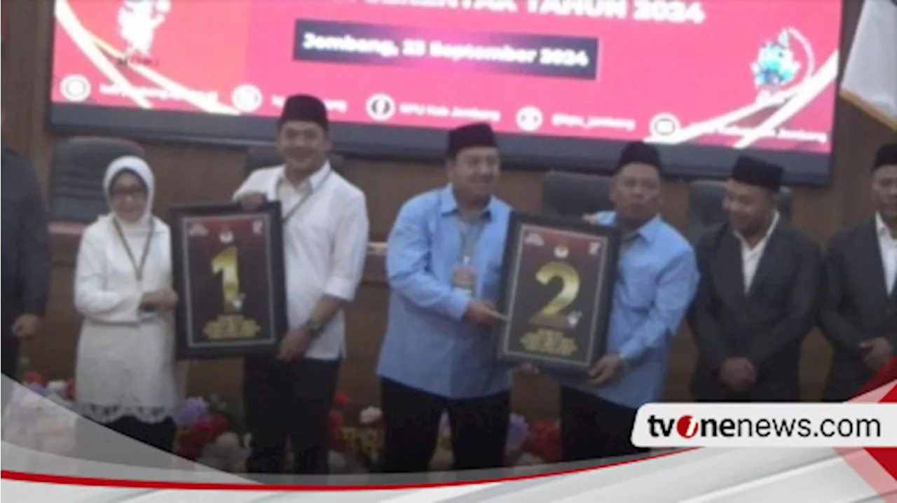 Paslon Cakada Petahana dapat Nomor Urut 1, Penantangnya Nomor Urut 2