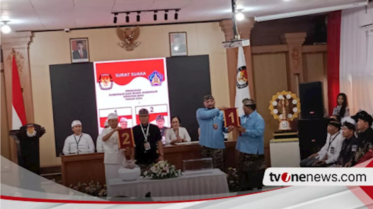 Pengundian Pilgub Bali, Mulia-Pas Nomor Urut 1, Koster-Giri Nomor Urut 2