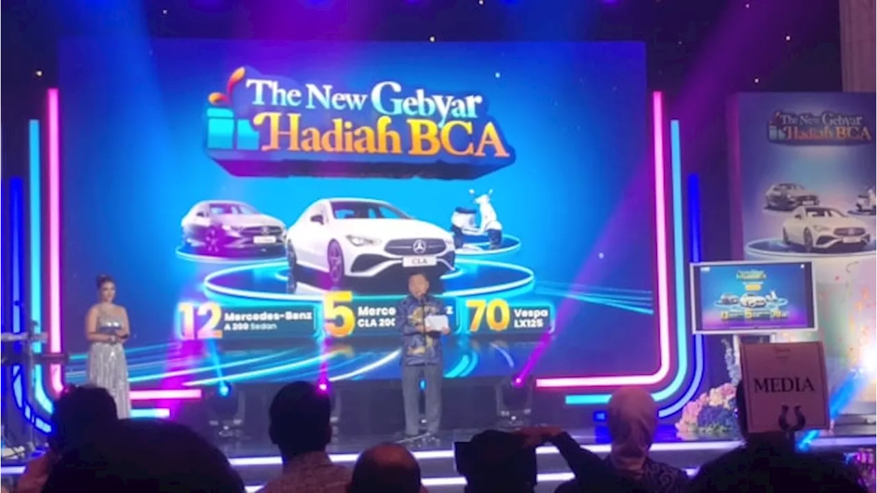 BCA Bagikan Hadiah ke Segenap Nasabah Setia di Gebyar Hadiah BCA, Ada Mobil hingga Motor