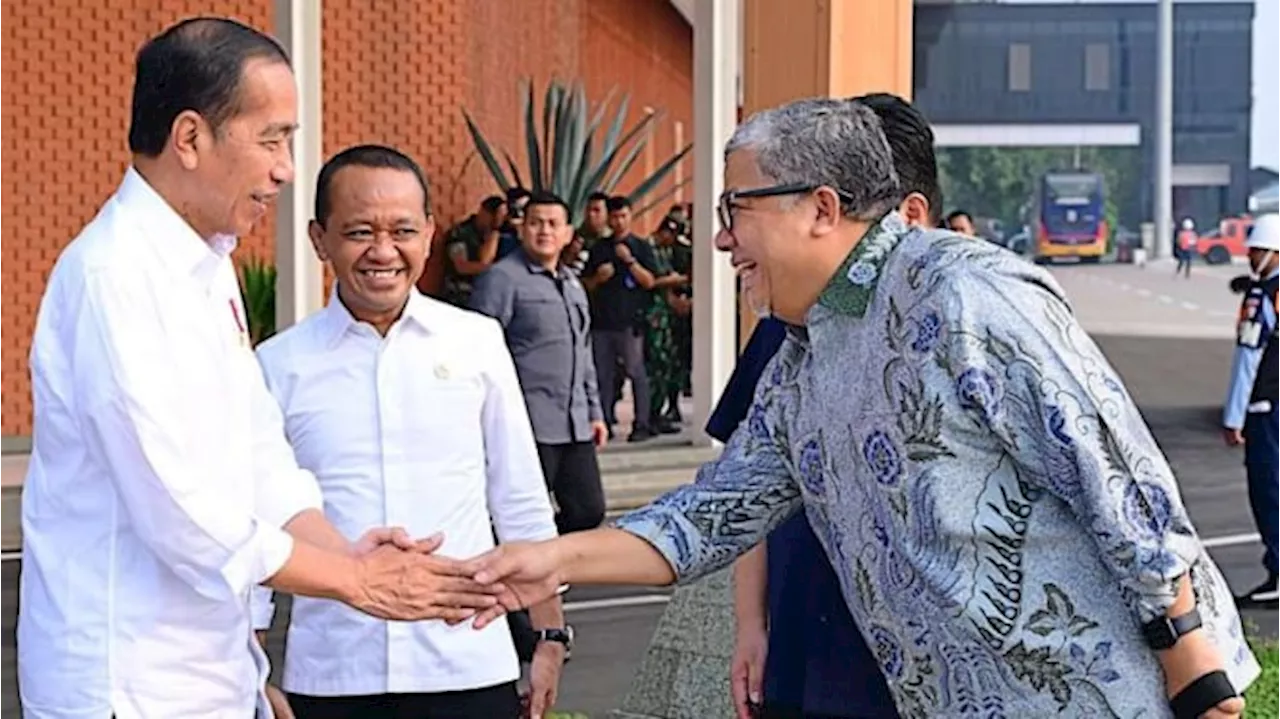 Resmikan Smelter Tembaga Amman, Bahlil Sebut Fahri Hamzah Mau Masuk Golkar di Depan Jokowi