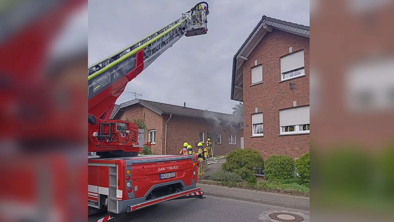 Brand statt Party: Feuerwehr Gangelt muss bei Jubiläumsfeier ausrücken