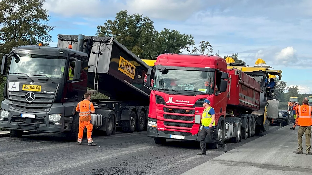 Mammutbaustelle A3: Ziel in Sicht zwischen Hünxe und Emmerich