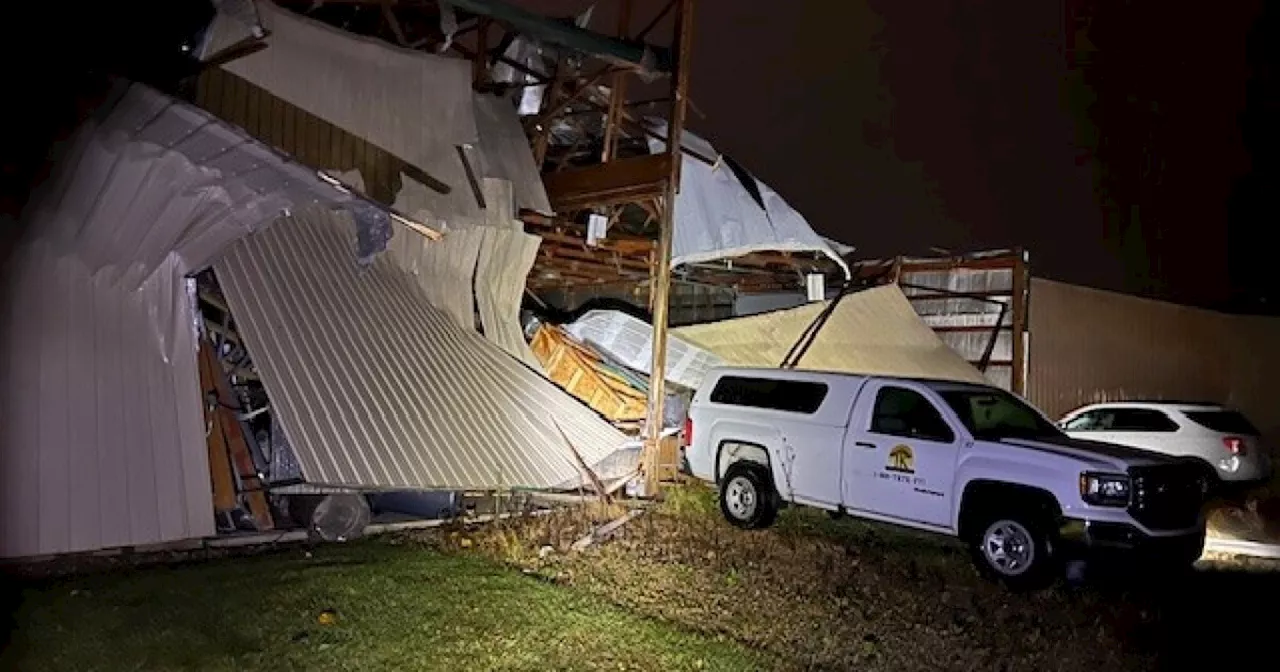 Storms blow through central Indiana; Delaware, Jay counties see damage