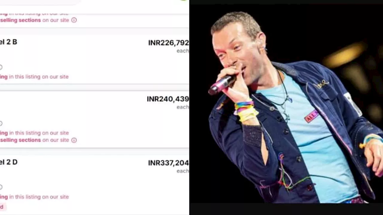 யார் இந்த Coldplay? இந்தியாவில் 3 லட்சத்திற்கு விற்கப்படும் கான்சர்ட் விக்கெட்கள்!