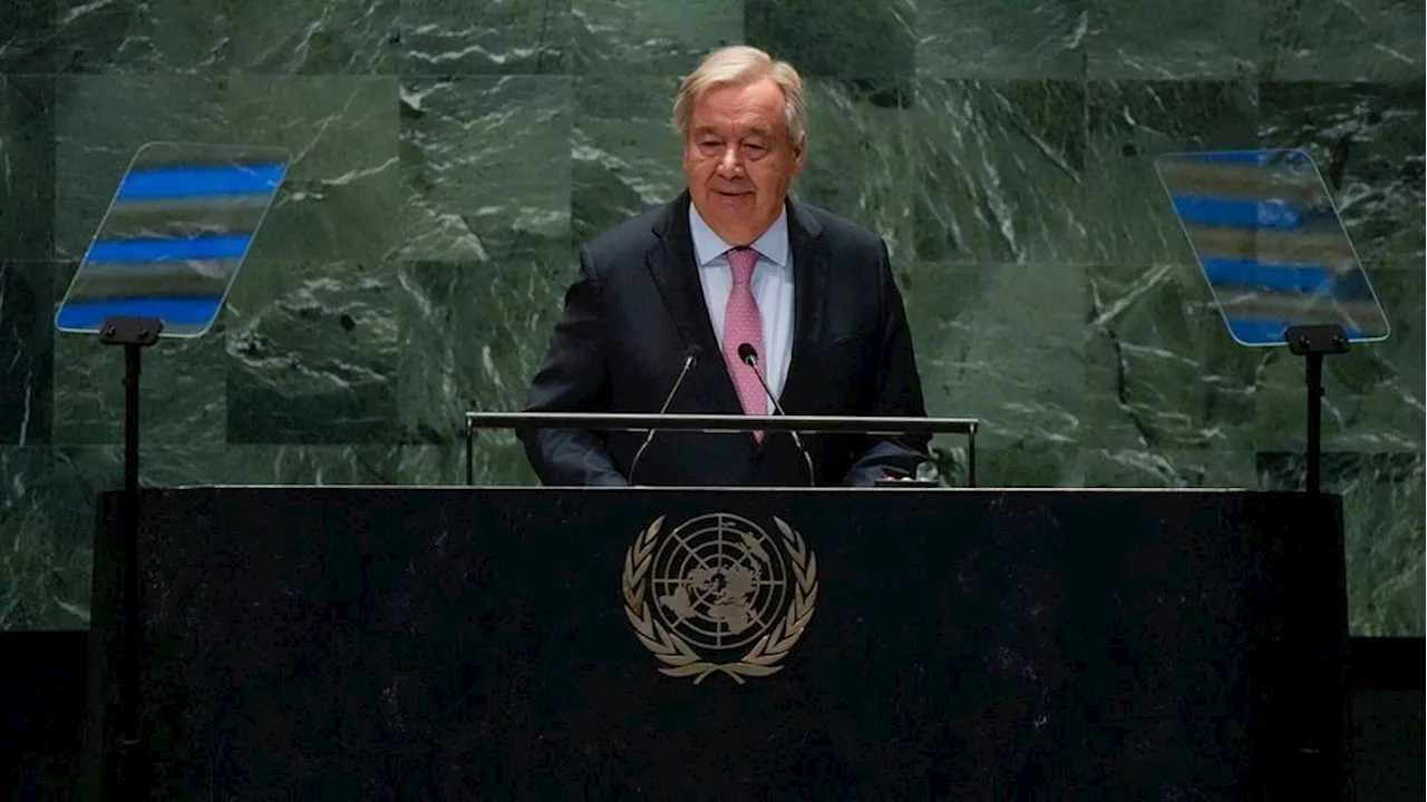 Guterres warns world leaders of 'unsustainable world' on brink of powder keg