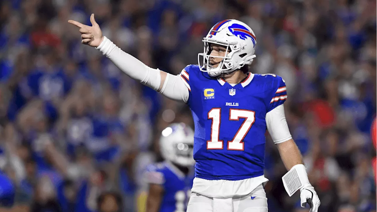 Josh Allen throws 4 TD passes, Bills roll to 47-10 win over unraveling Jaguars