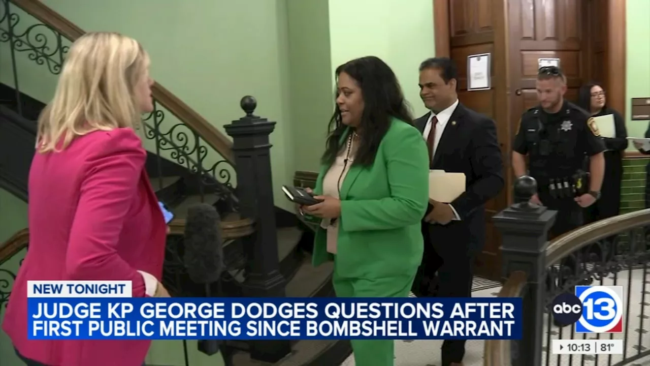 Fort Bend Co. Judge KP George evades ABC13's questions amid probe into alleged election scheme