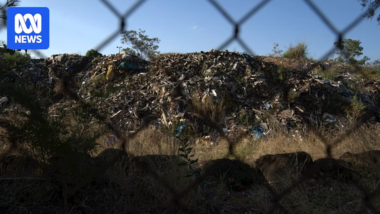 Recycling facility used as alleged illegal dump for thousands of tonnes of toxic waste on Fraser Coast