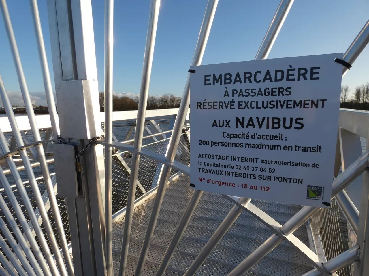 Navibus à Nantes : un nouvel embarcadère et un parking relais pour 2025