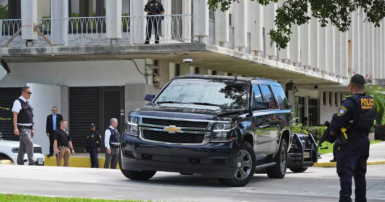 Man who staked out Trump at Florida golf course charged with attempted assassination