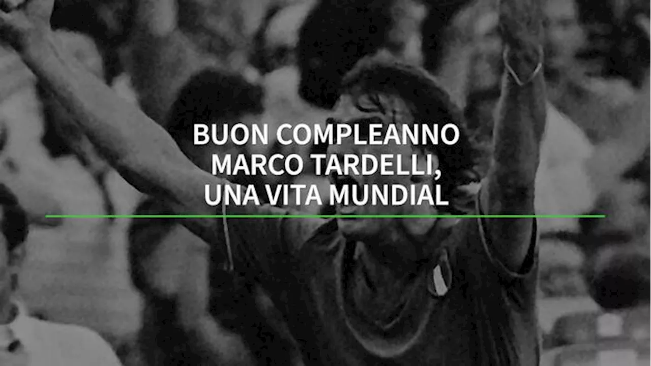 Marco Tardelli compie 70 anni, una vita Mundial