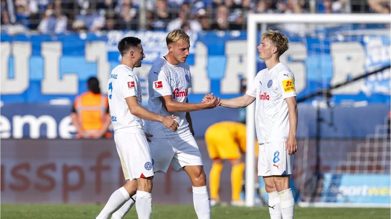 Erster Bundesliga-Punkt für Aufsteiger: Kiel und Pauli kämpfen um Klassenerhalt