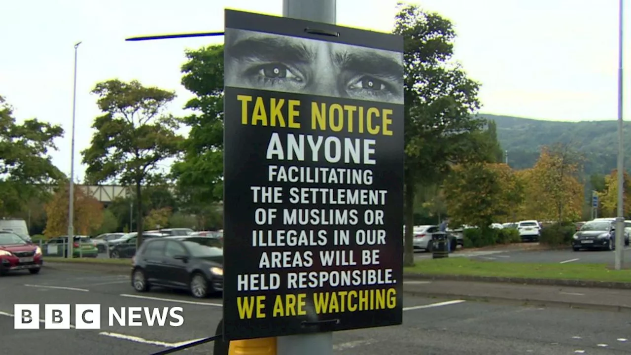 Anti-immigration posters removed from Rathcoole