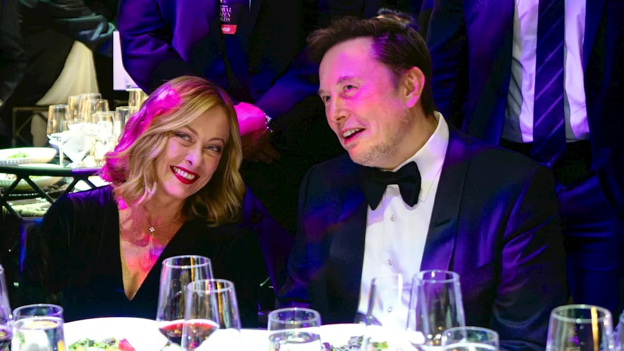 Elon Musk in Lobrede: „Giorgia Meloni ist innen noch schöner als außen“