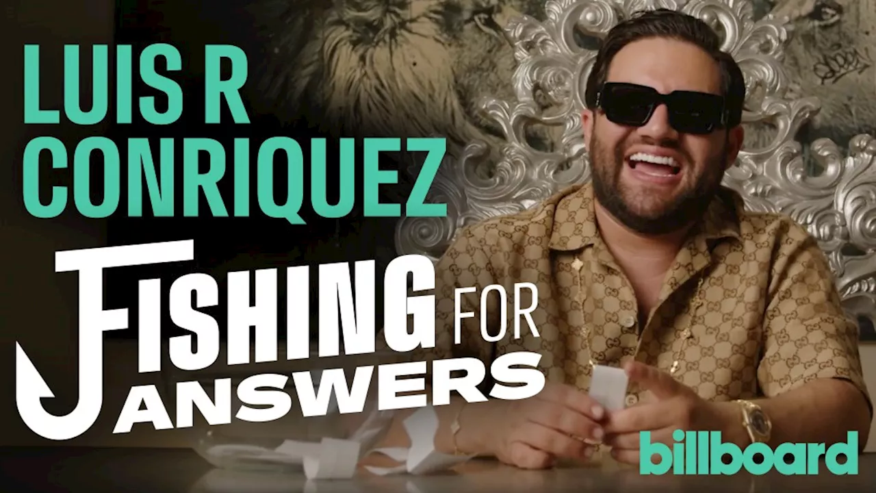 Luis R Conriquez Plays Fishing for Answers | Billboard Cover